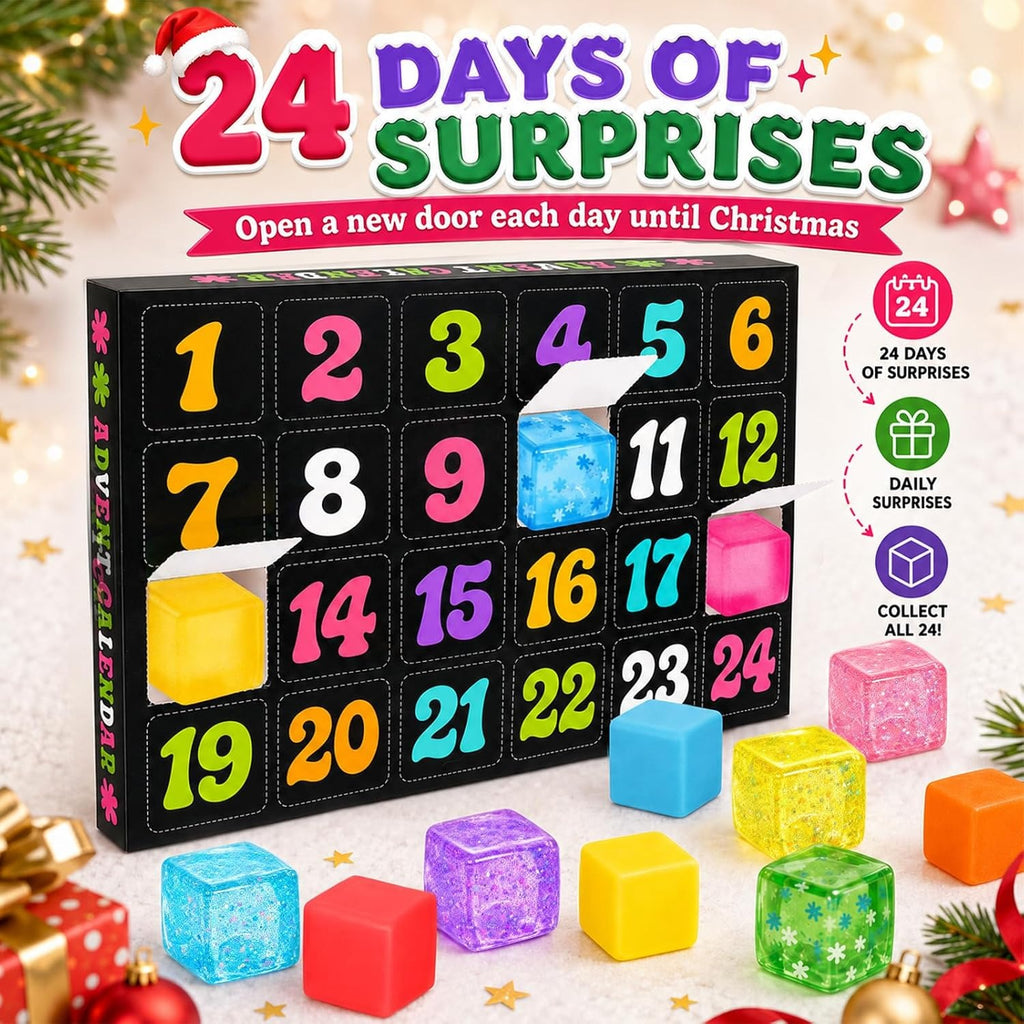 Advent Calendar 2026 Christmas 24 Days Countdown Squishy Toys