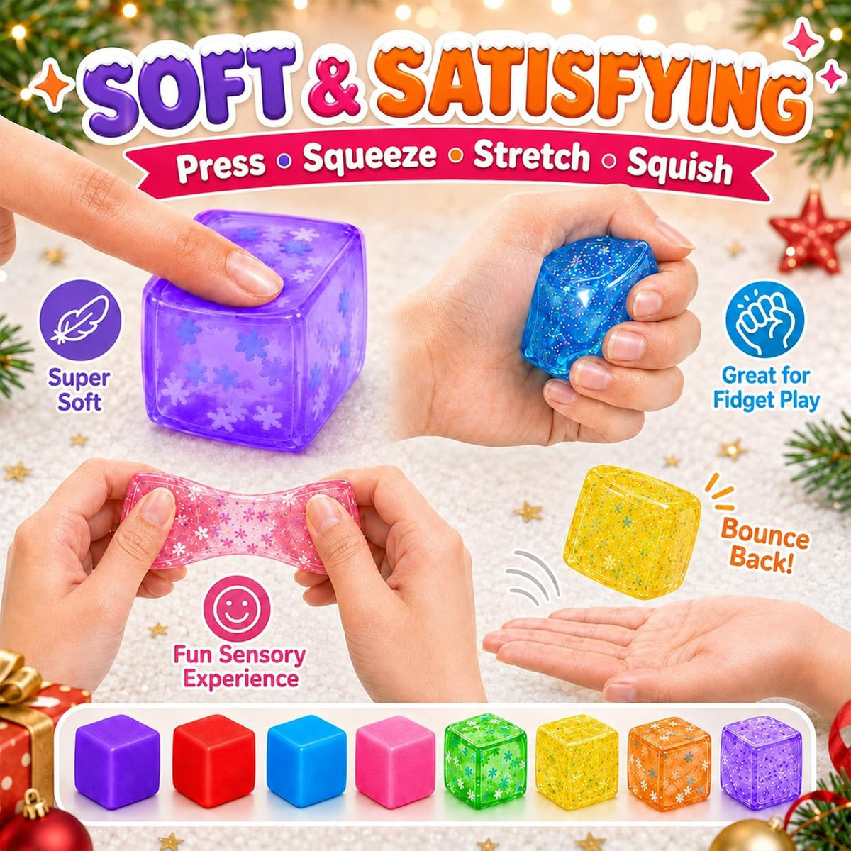 Advent Calendar 2026 Christmas 24 Days Countdown Squishy Toys
